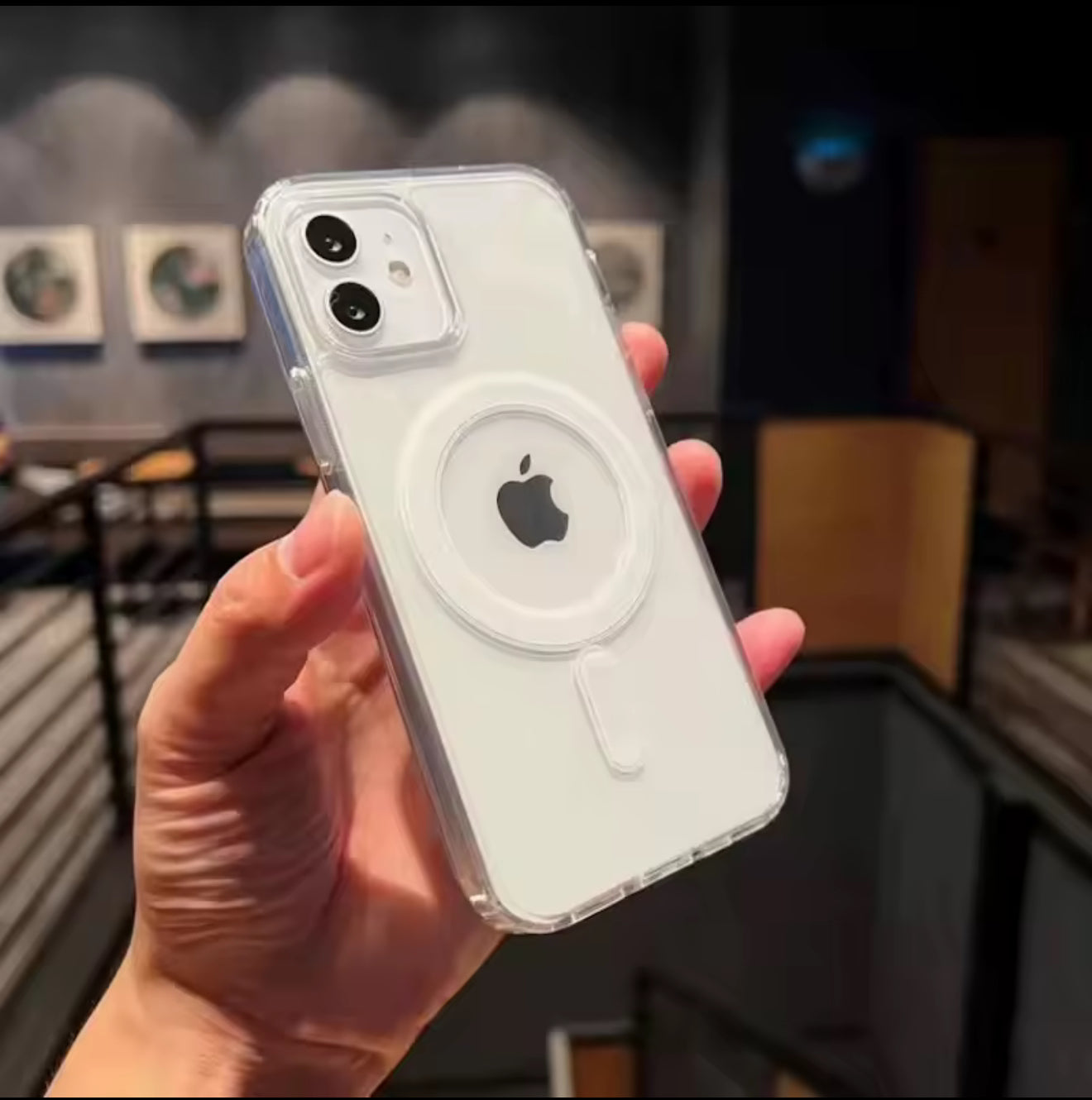 iPhone Hülle transparent mit MagSafe – TPU Silikon Case