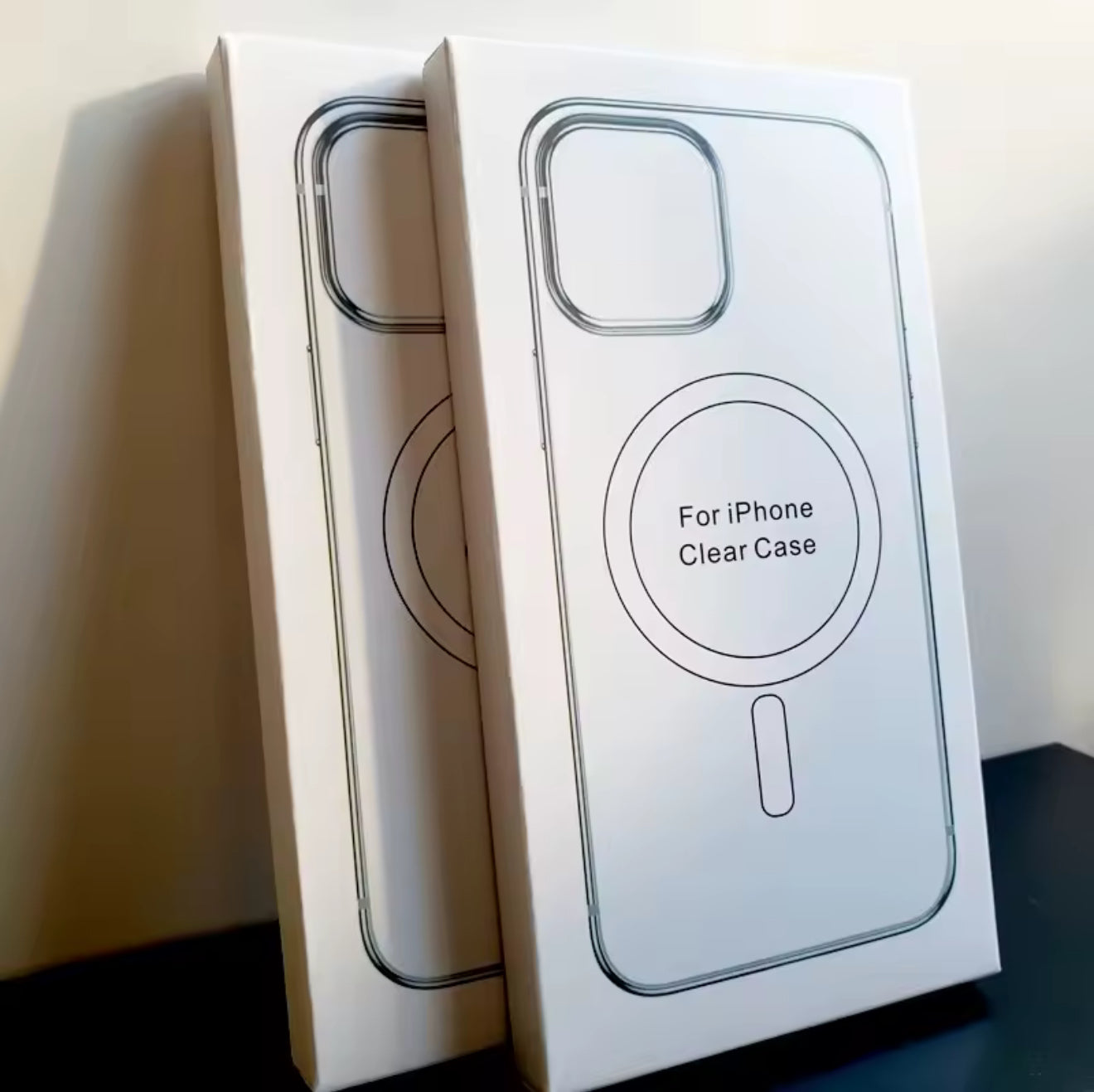 iPhone Hülle transparent mit MagSafe – TPU Silikon Case
