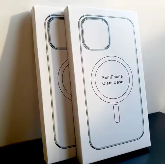 iPhone Hülle transparent mit MagSafe – TPU Silikon Case